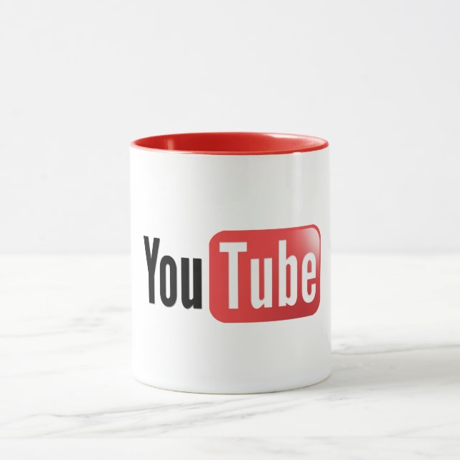 High Quality YouTube Mug (Center)