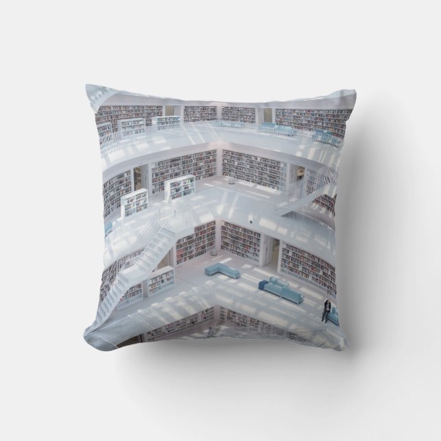 HIGH-RAISE PHOTOGRAPHY OF LIBRARY CUSHION (Front)