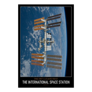 High Res Astronomy The International Space Station Poster