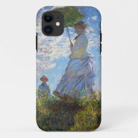 High Res Claude Monet Woman with a Parasol