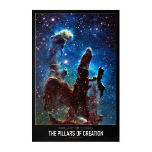 High Resolution Astronomy The Pillars of Creation Acrylic Print