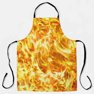 High-resolution blaze fire: seamless texture. apron