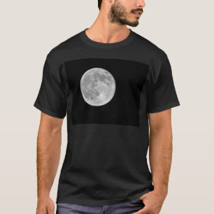 High resolution Full Moon Photo T-Shirt