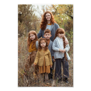 High Resolution Personalise Kids Photo Enlargement Print