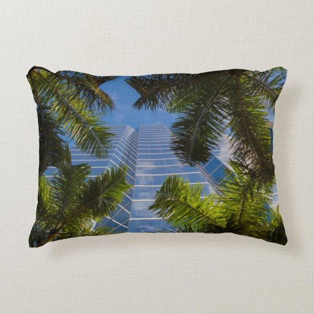 High rise buildings decorative cushion (Front)