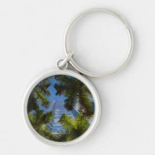 High rise buildings key ring