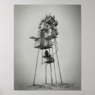 High-Rise of Uncertain Futures Poster