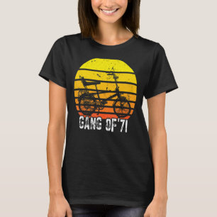 High Riser Bike Chopper 70s Hipster Birthday 1971 T-Shirt