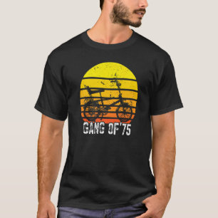 High Riser Bike Chopper 70s Hipster Birthday 1975  T-Shirt