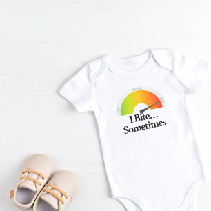 High Risk: I Bite sometimes... Baby Bodysuit