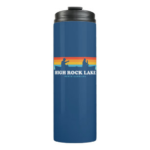 High Rock Lake North Carolina Canoe Thermal Tumbler