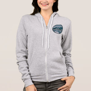 High Rock Lake North Carolina Reflection Hoodie