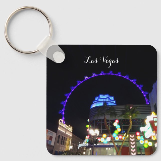 High Roller Ferris Wheel Las Vegas #5-2 Keychain (Front)