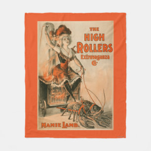High Rollers Extravaganza "Mamie Lamb" Play Fleece Blanket