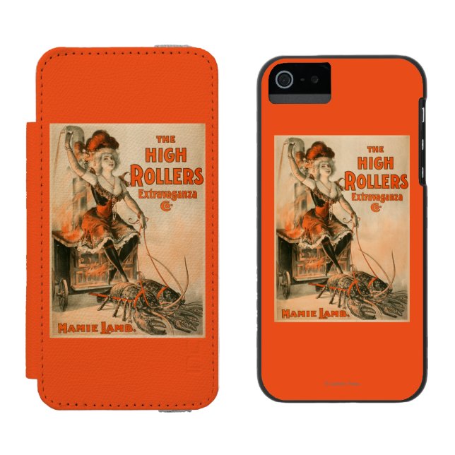High Rollers Extravaganza "Mamie Lamb" Play Incipio iPhone Wallet Case (Side by Side)