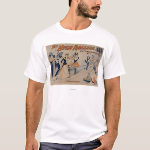 High RollersBowling Party Theatre Poster T-Shirt