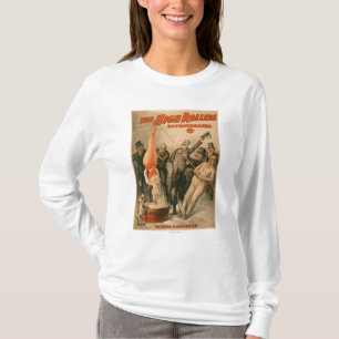 High RollersDunking Woman in Beer Poster T-Shirt