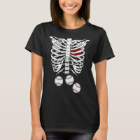 High School American Baseball Skeleton College Bal