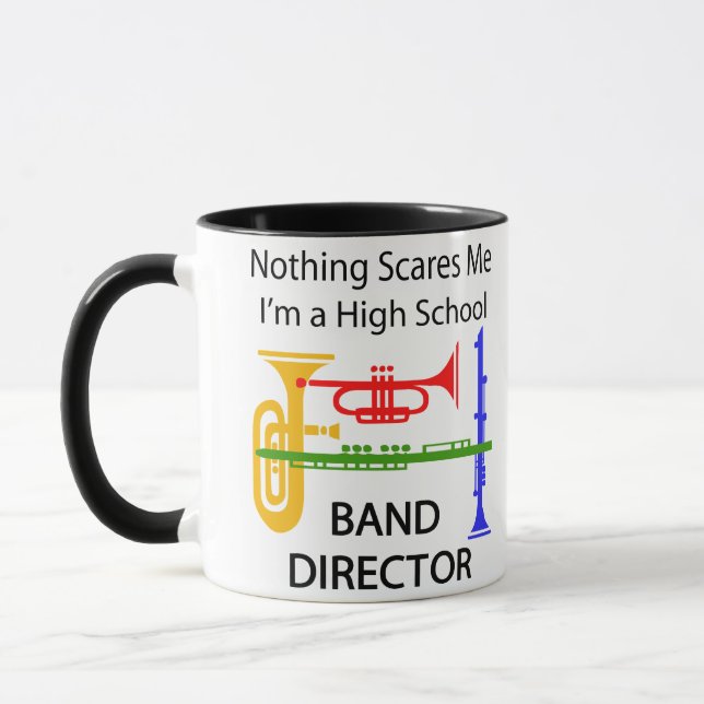 High School Band Director Mug (Left)