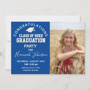 High School Class 2021 Graduation Announcement