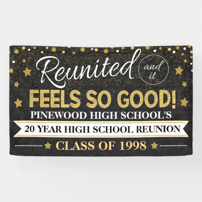 High School Class Reunion Banner | Zazzle.co.uk