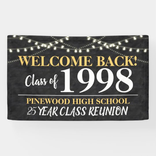 High School Class Reunion Banner | Zazzle.co.uk