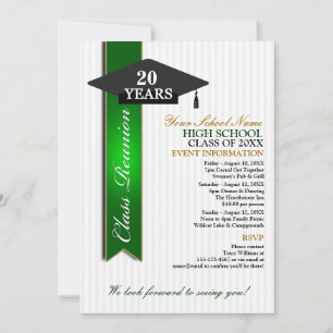 High School Class Reunion Invitation