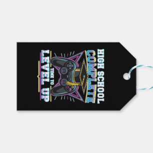 High School Complete Gamer Gaming Graduation Gift Tags