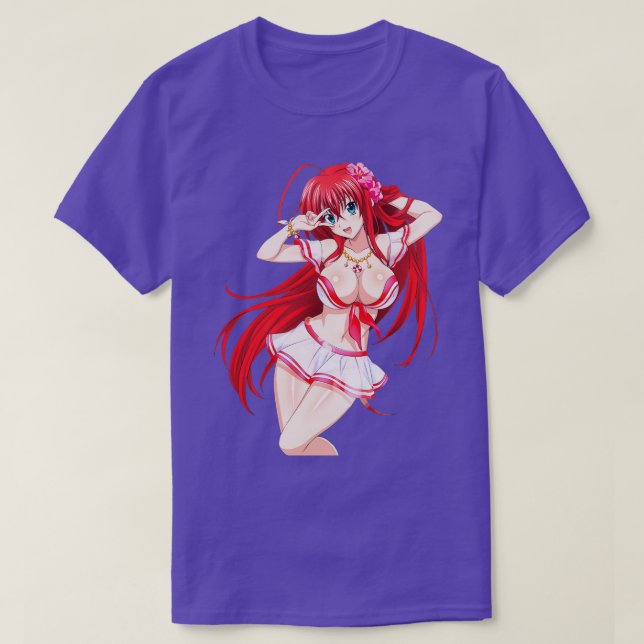 High School DxD Rias Gremory School Girl T-Shirt (Design Front)