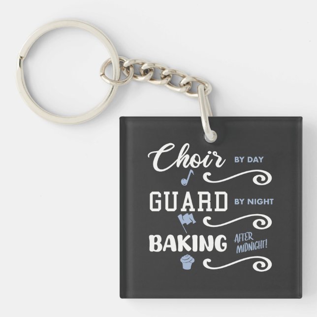 High School Electives Key Ring (Front)