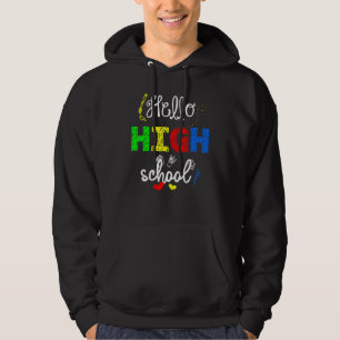 High School First Day Back To School Kids Student Hoodie