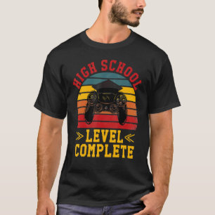 High School Gamer Graduation High School Level Com T-Shirt