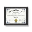 High School graduate Diploma, GED certificate 