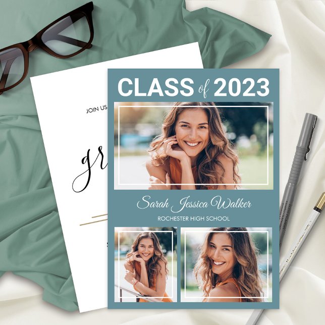 High School Graduate Party 2023 Photo Announcement (Creator Uploaded)