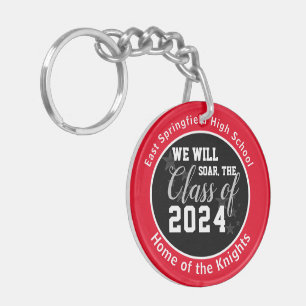 High School Graduating Class 2024 Key Ring