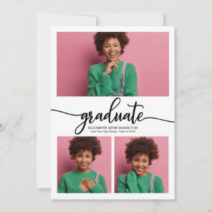 High School Graduation Announcement 3 Photo