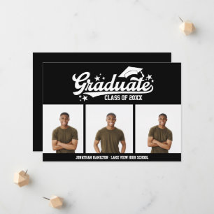 High School Graduation Announcement 3 Photo