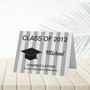 High School Graduation Card -- Congratulations