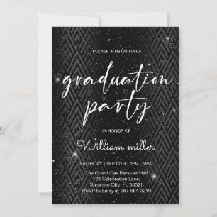 High School Graduation Class of 2025,Minimal grad Invitation