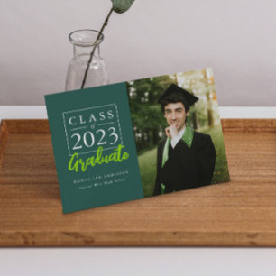 High School Graduation College Announcement Card