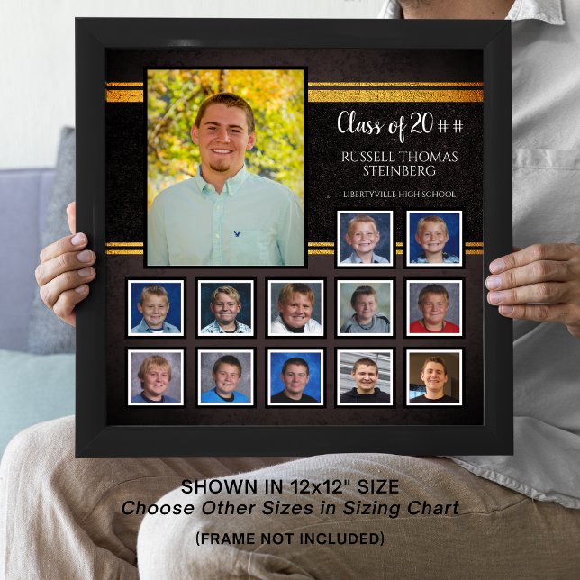 High School Graduation Photo Collage K-12 Print (Creator Uploaded)