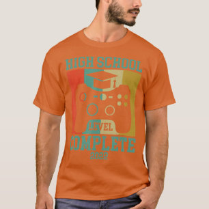 High School Level Complete 2022 Graduation (3) T-Shirt