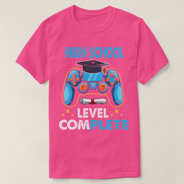 High School Level Complete Graduation 2022 (4)  T-Shirt (Design Front)