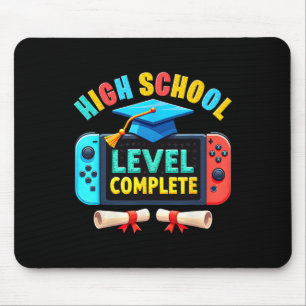 High School Level Complete Graduation Cl 2025 Game Mouse Mat