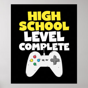 High School Level Complete Graduation Poster