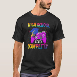 High School Level Complete Last Day Of School Grad T-Shirt