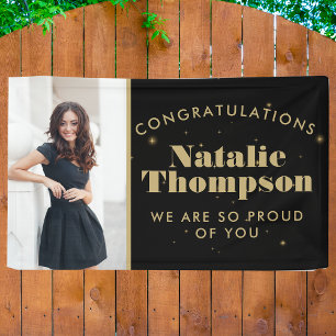 High School Or College Graduation Customized Photo Banner