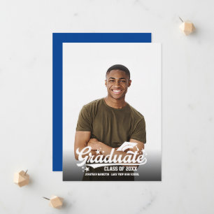 High School Photo Graduation Announcement