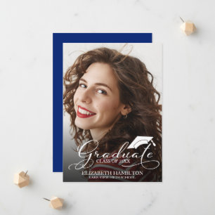 High School Photo Graduation Announcement Card