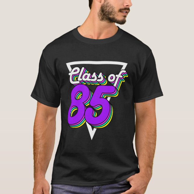 High School Reunion Class of 1985 85 34 Year Gift T-Shirt (Front)